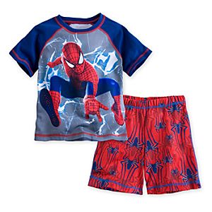 The Amazing Spider-Man PJ Pal Shorts Set for Boys