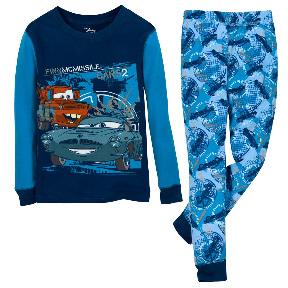 Cars 2 Finn McMissile and Mater PJ Pal for Boys