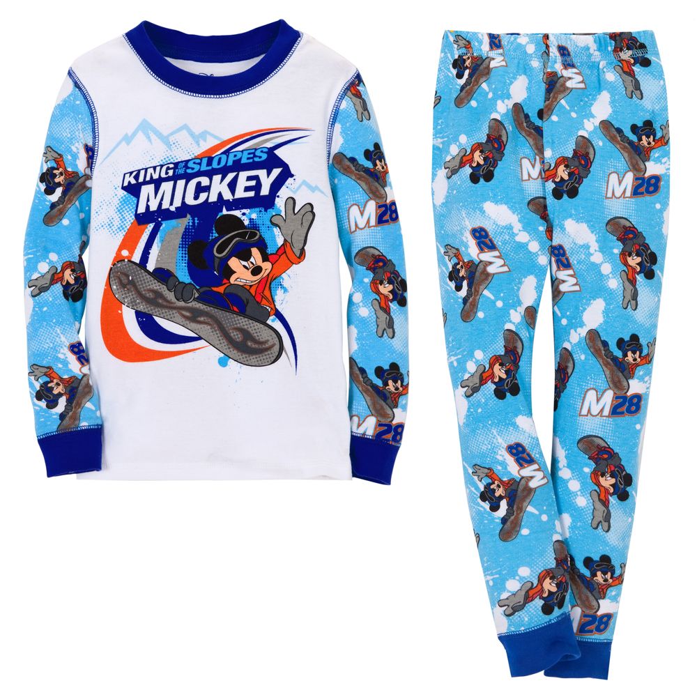 King of the Slopes Mickey Mouse PJ Pal for Boys