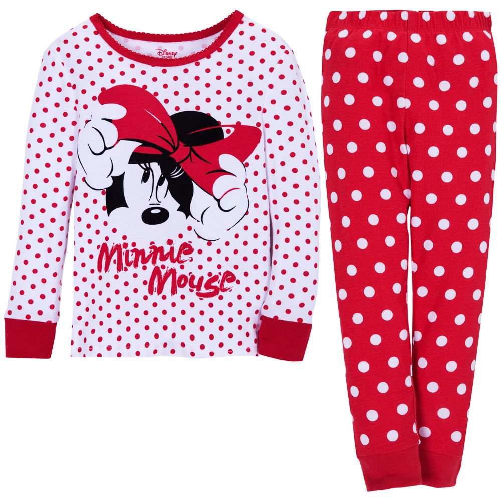 Polka Dot Minnie Mouse PJ Pal for Girls