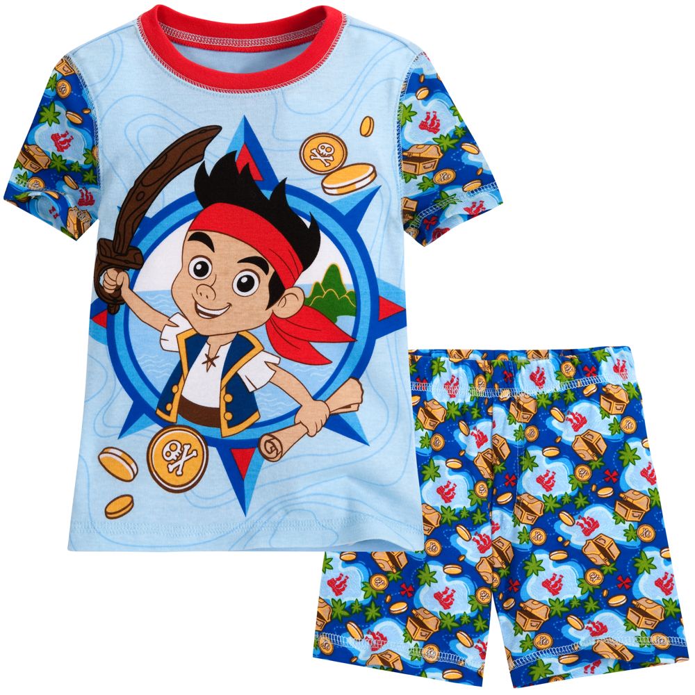Short Jake and the Never Land Pirates PJ Pal for Boys