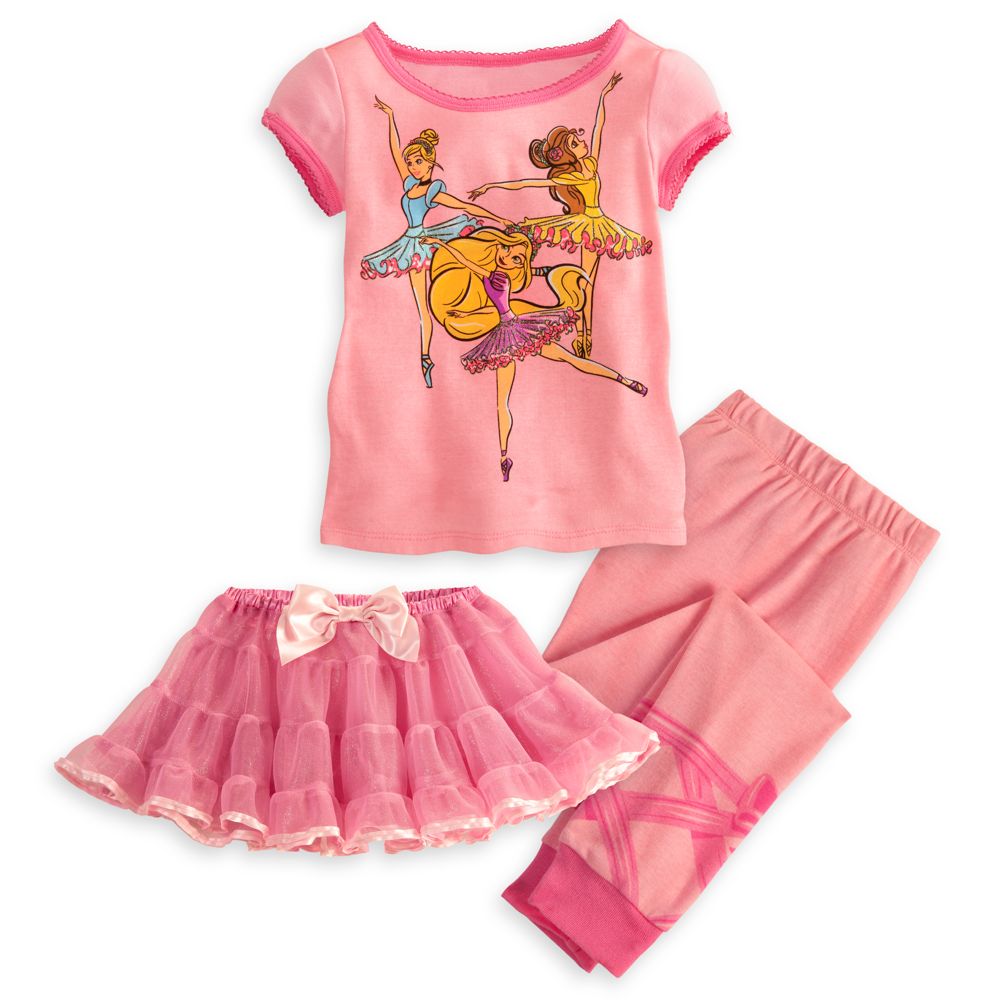 Ballet Disney Princess Deluxe PJ Pal and Tutu Set for Girls