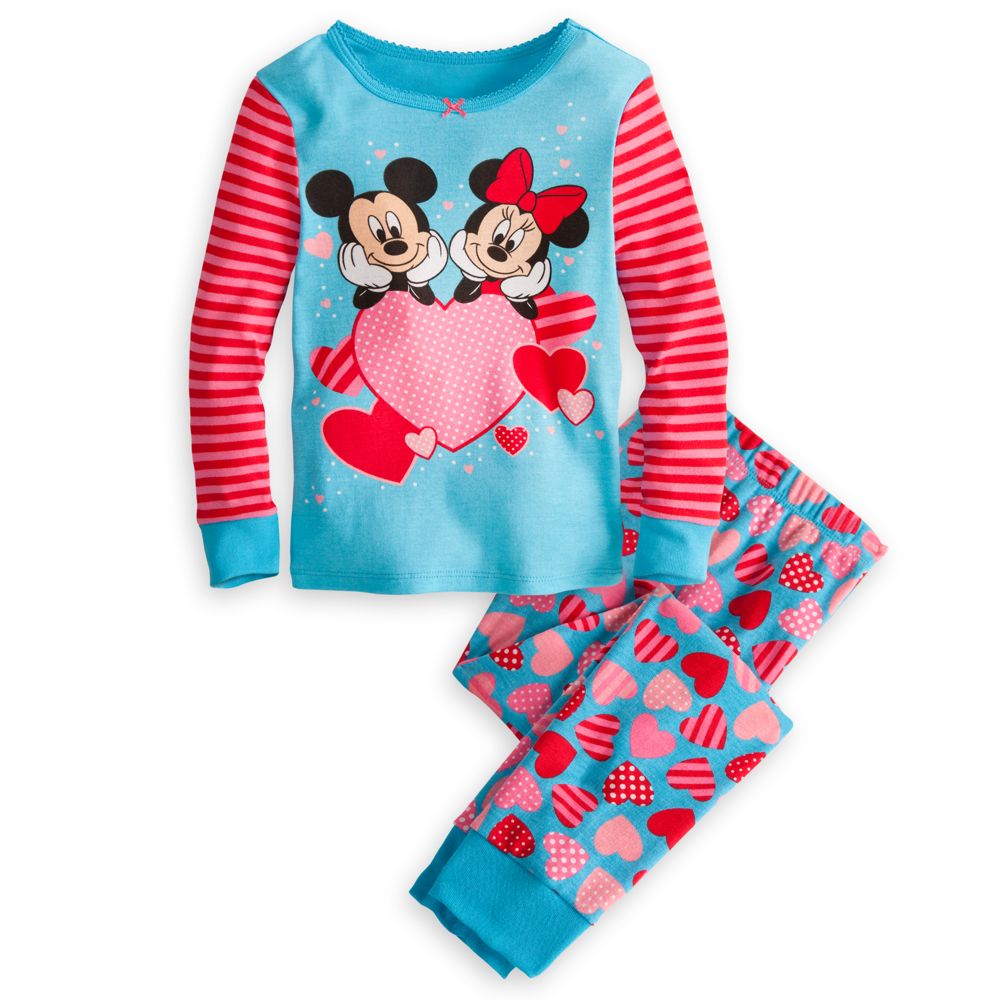 Mickey and Minnie Mouse PJ Pal for Girls