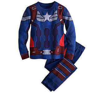 Captain America Deluxe PJ Pal for Boys