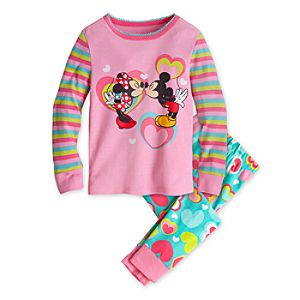 Mickey and Minnie Mouse PJ Pal for Girls