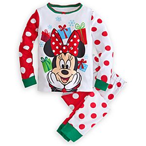 Minnie Mouse Holiday PJ Pal for Girls