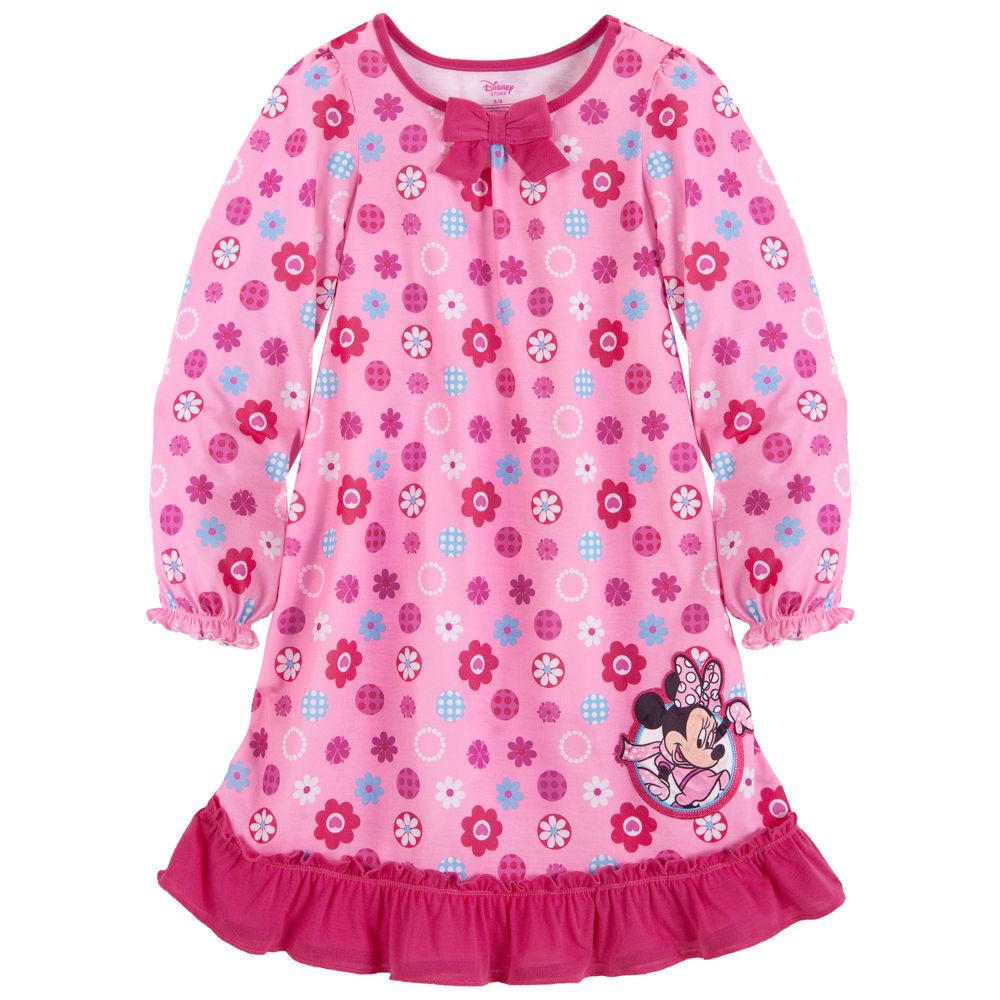 Ruffled Minnie Mouse Nightshirt for Girls