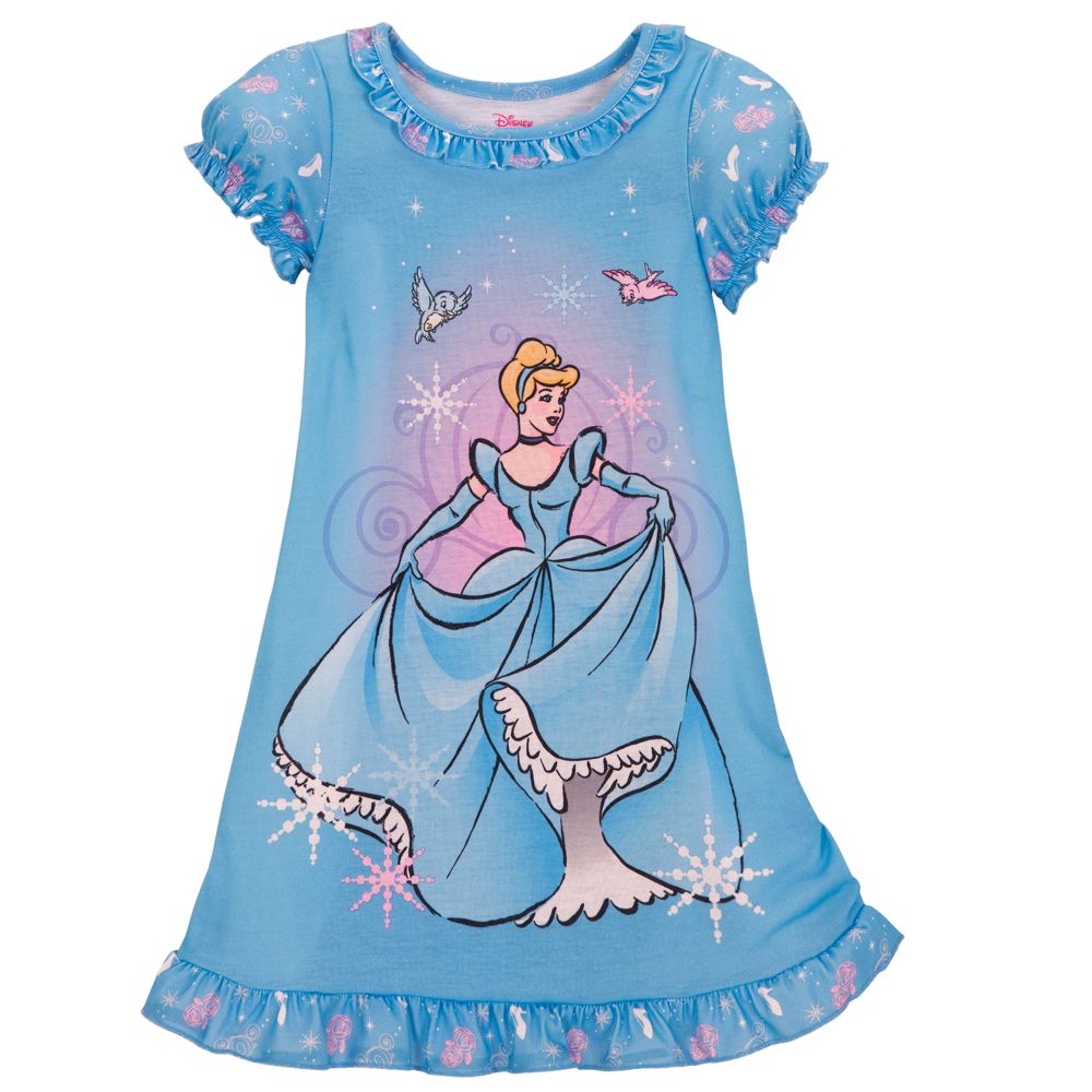 Blue Cinderella Nightshirt for Girls