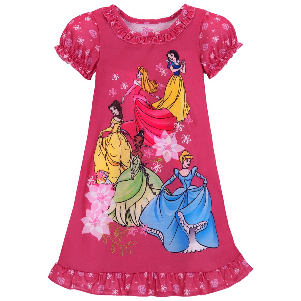 Pink Disney Princess Nightshirt for Girls