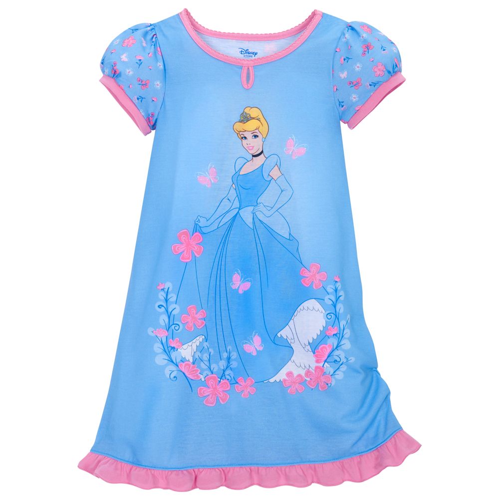Floral Cinderella Nightshirt for Girls