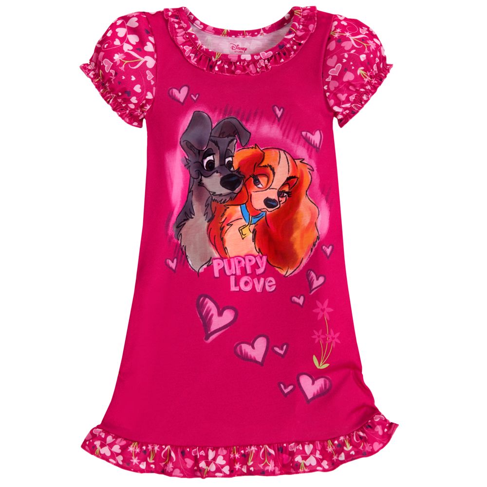Lady and the Tramp Nightshirt for Girls