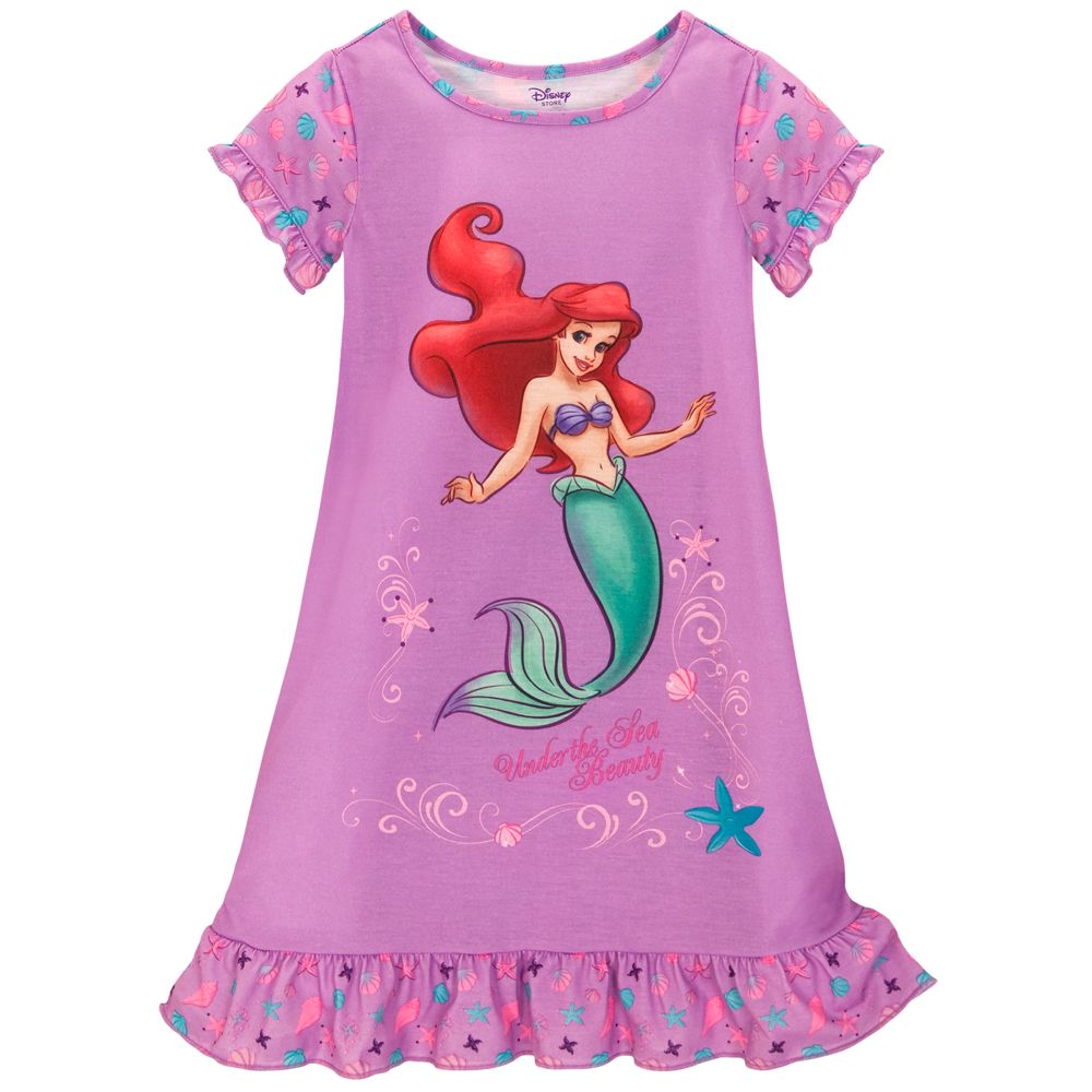 Seashell Ariel Nightshirt for Girls