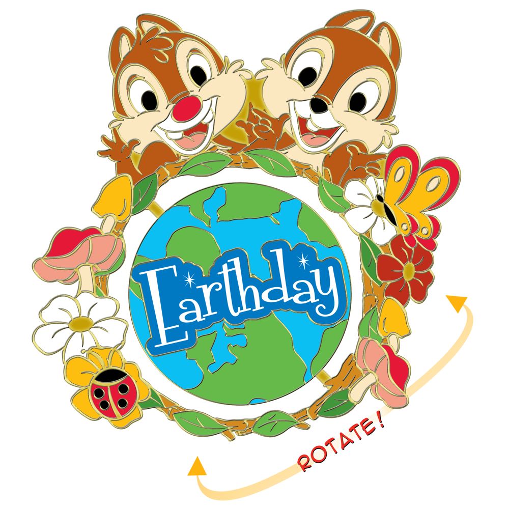 Goin' Green Series Chip an' Dale Pin