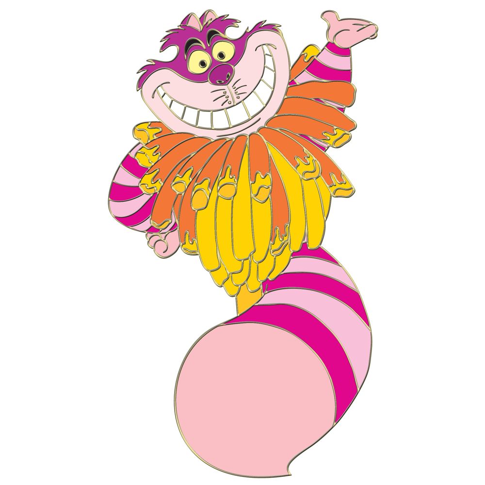 Fantasy Flowers Series Cheshire Cat Pin