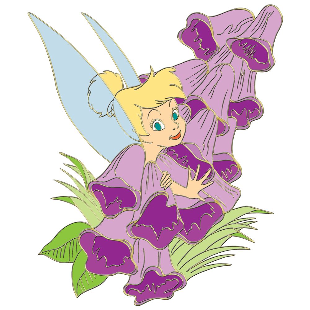 Fantasy Flowers Series Tinker Bell Pin