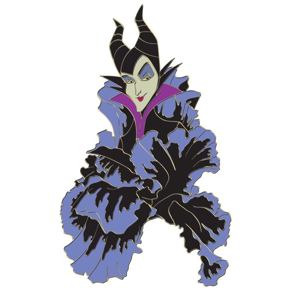 Fantasy Flowers Series Maleficent Pin