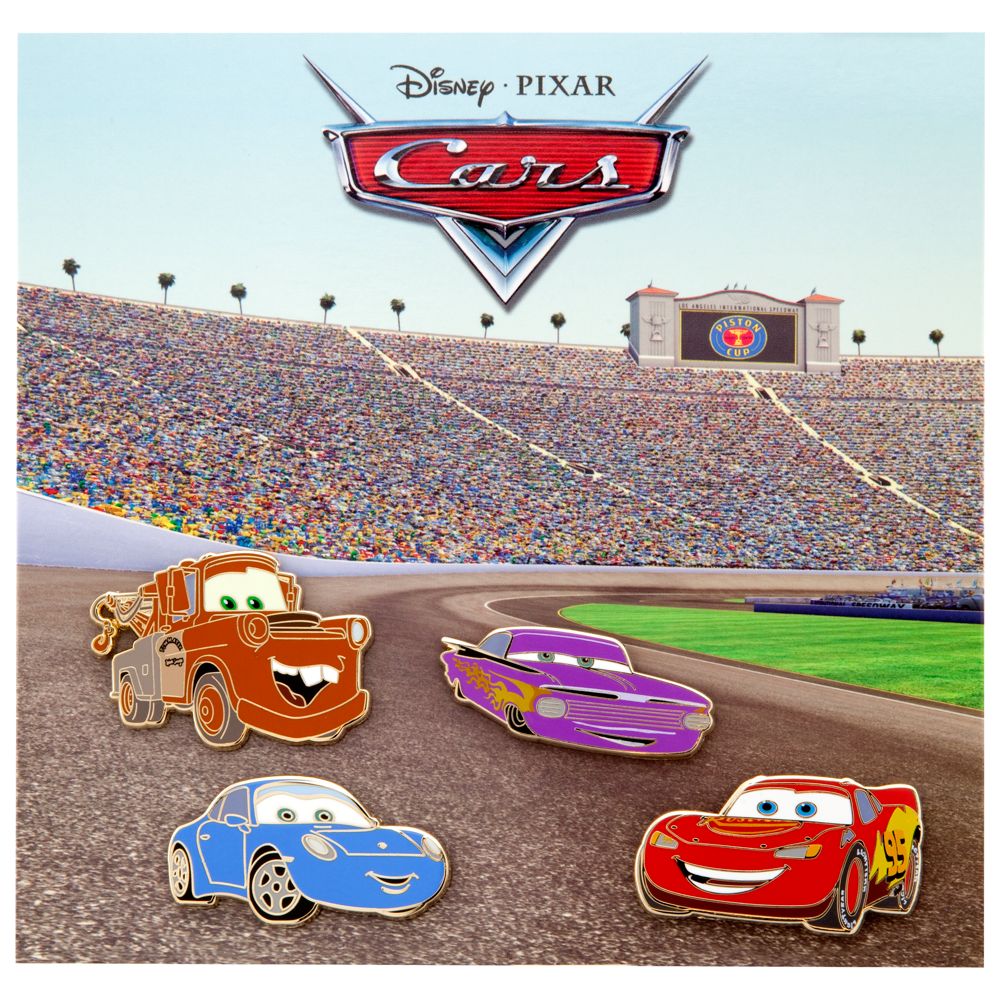 Radiator Springs Cars Pin Set -- 4-Pc.