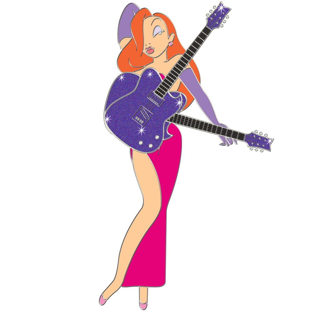 Rockin' Jessica Rabbit Pin