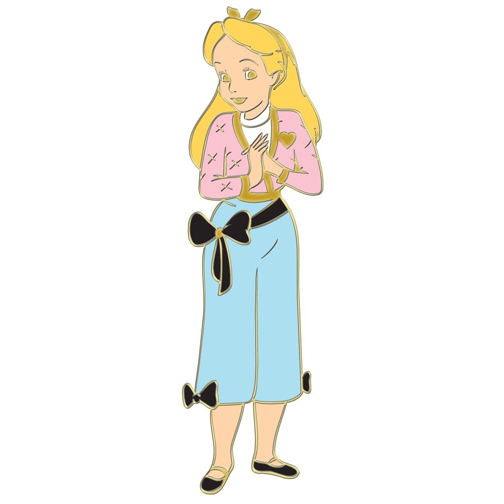 High School Series Alice in Wonderland Pin