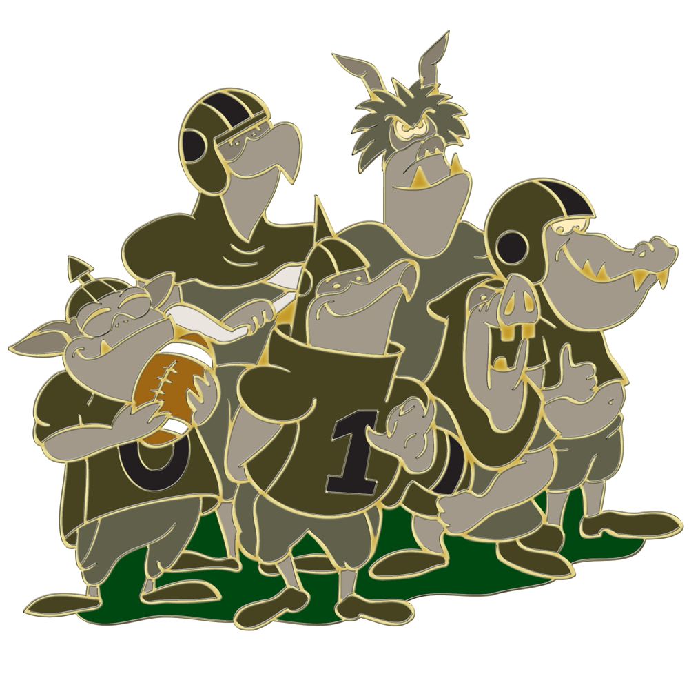 High School Series Maleficent's Goons Pin
