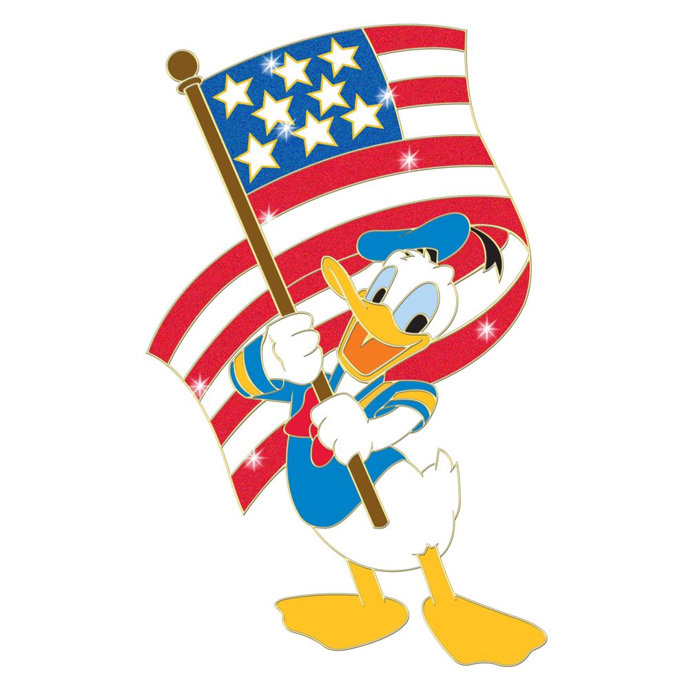 Veteran's Day Series Donald Duck Pin