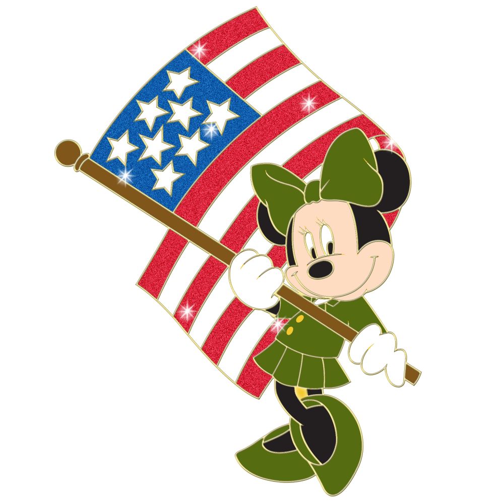 Veteran's Day Series Minnie Mouse Pin