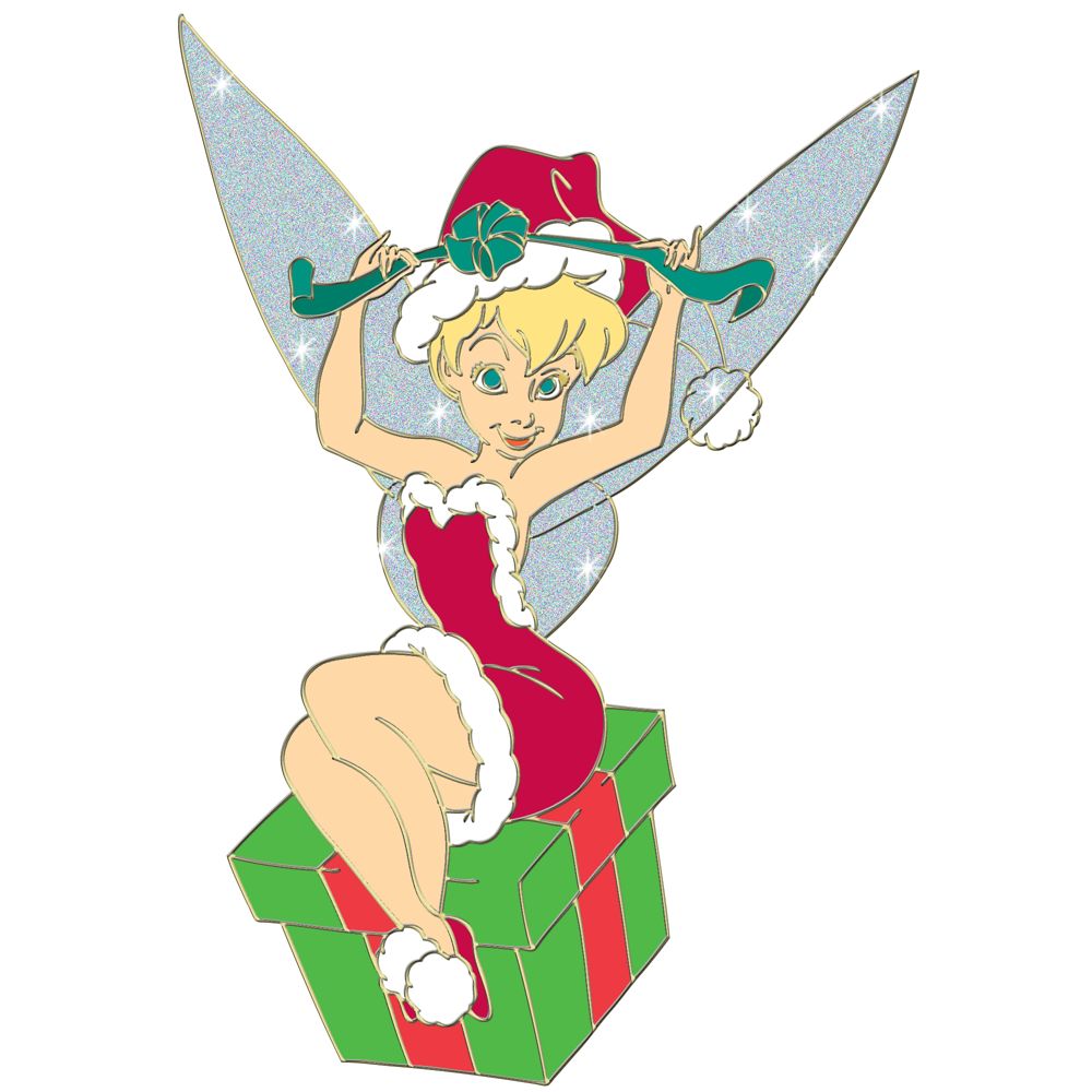 Jumbo Santa's Helper Tinker Bell Pin
