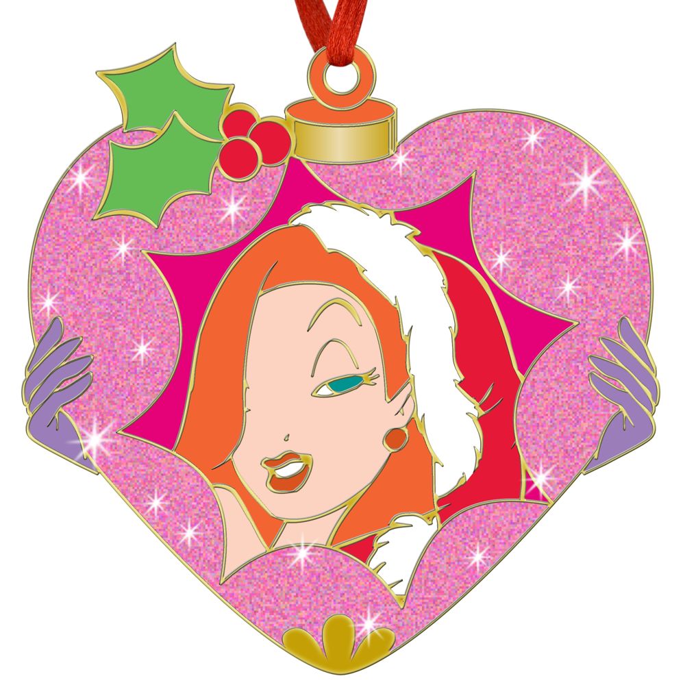 Holiday Ornament Jessica Rabbit Pin