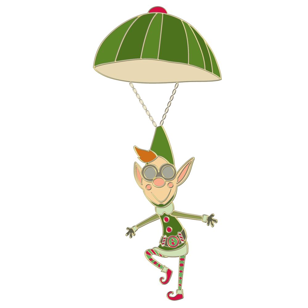 Prep and Landing Parachute Lanny Pin