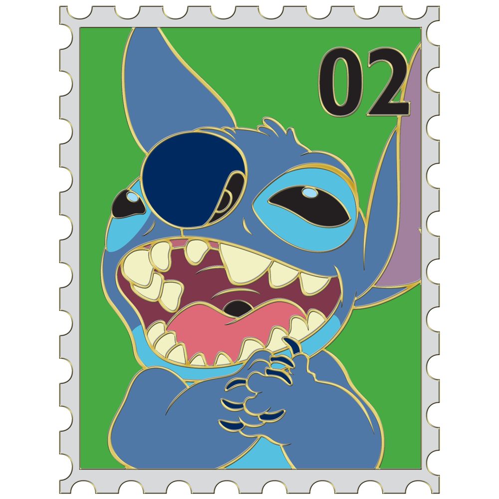 Postage Stamp Stitch Pin