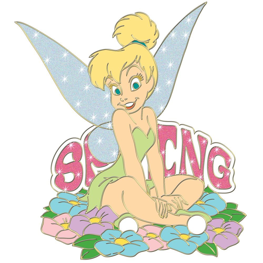 Spring Sparkle Tinker Bell Pin