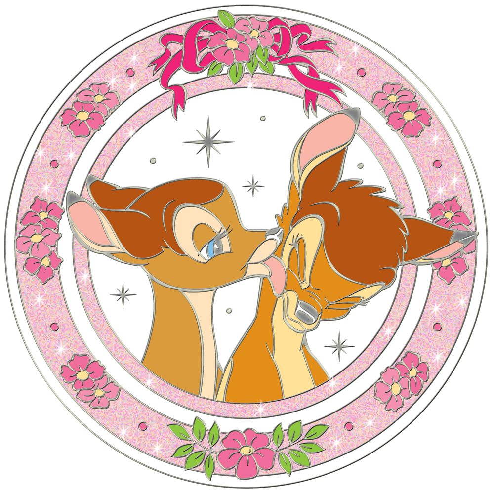 Disney Kiss Faline and Bambi Pin