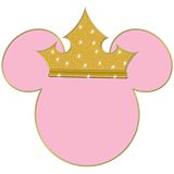 Princess Minnie Mouse Antenna Topper Pin