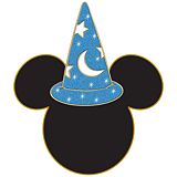 Sorcerer Mickey Mouse Antenna Topper Pin