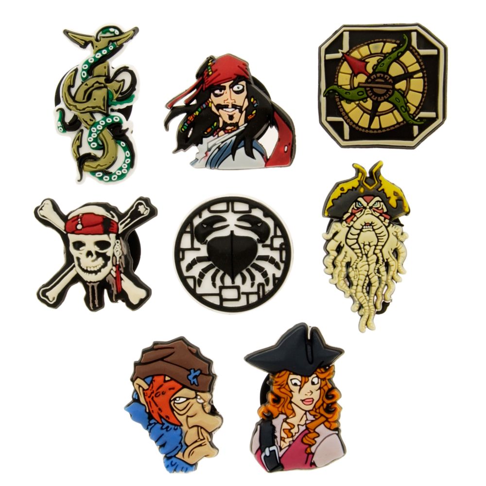 Pirates of the Caribbean  8-Pc. Jibbitz&trade; Charm Set