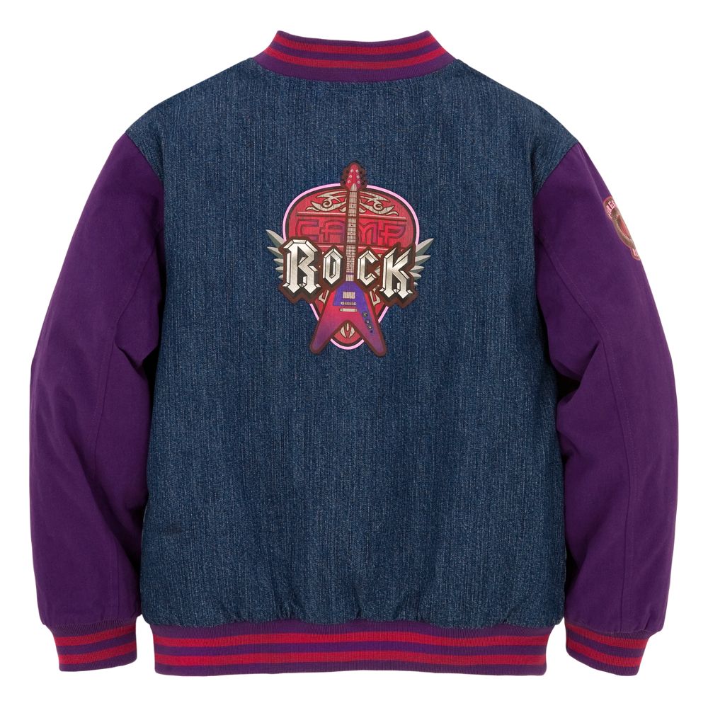 Personalized Camp Rock Denim Varsity Jacket