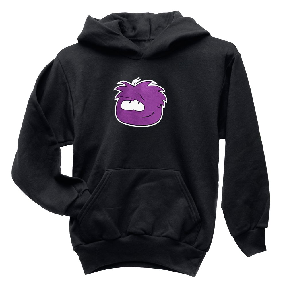 Purple Puffle Hoodie for Kids