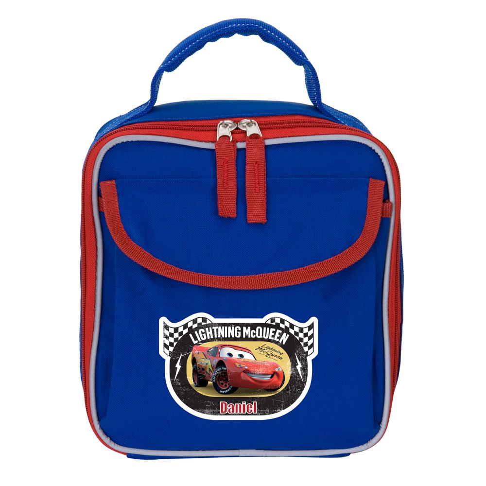 Personalized Cars Lunch Tote