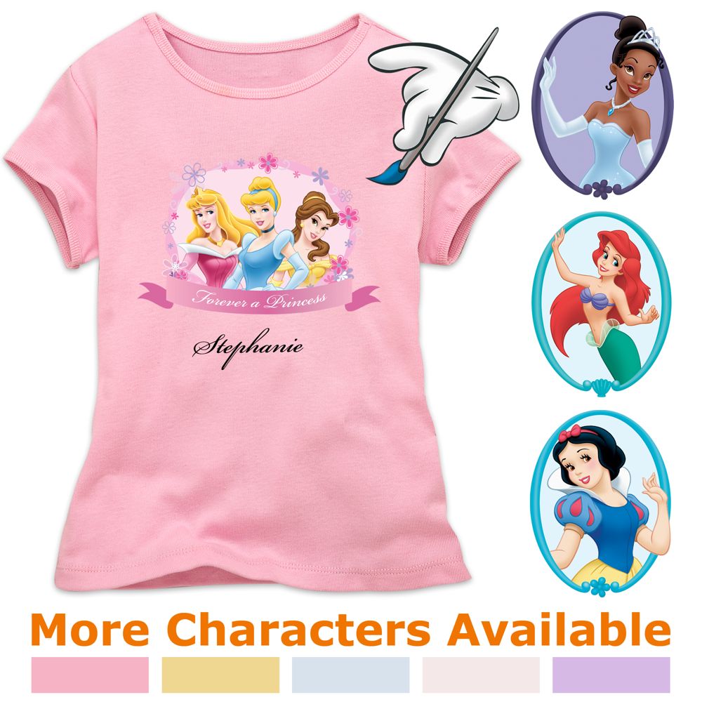 Create-Your-Own Fitted Tee for Girls