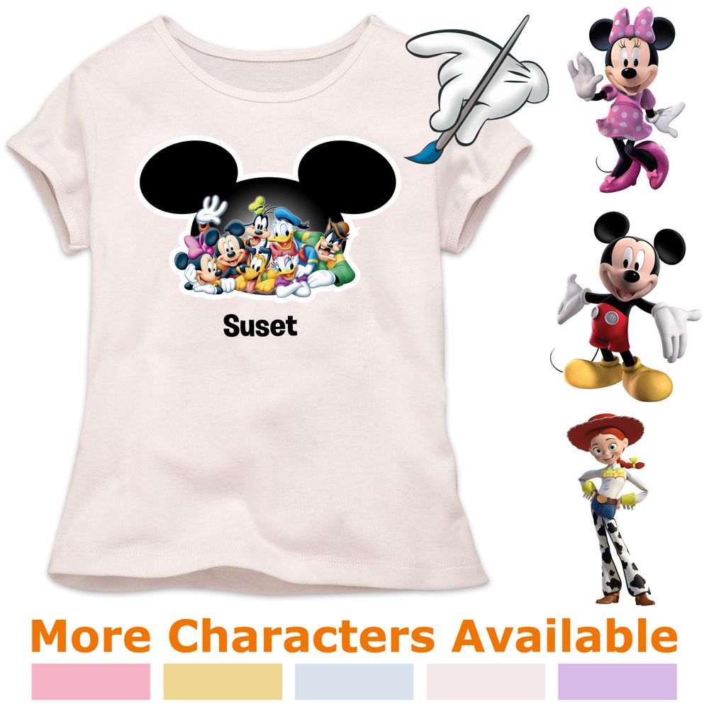 Create-Your-Own Fitted Tee for Girls