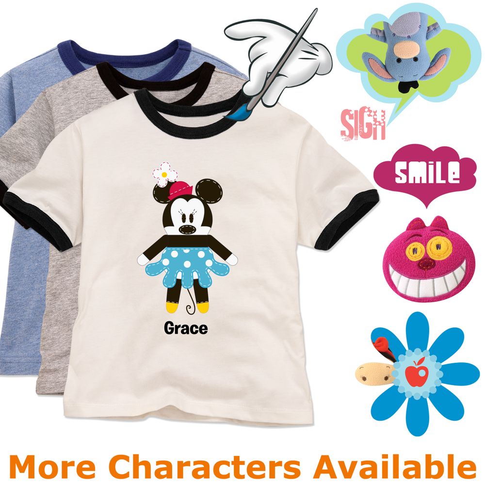 Create-Your-Own Pook-a-Looz Ringer Tee for Kids
