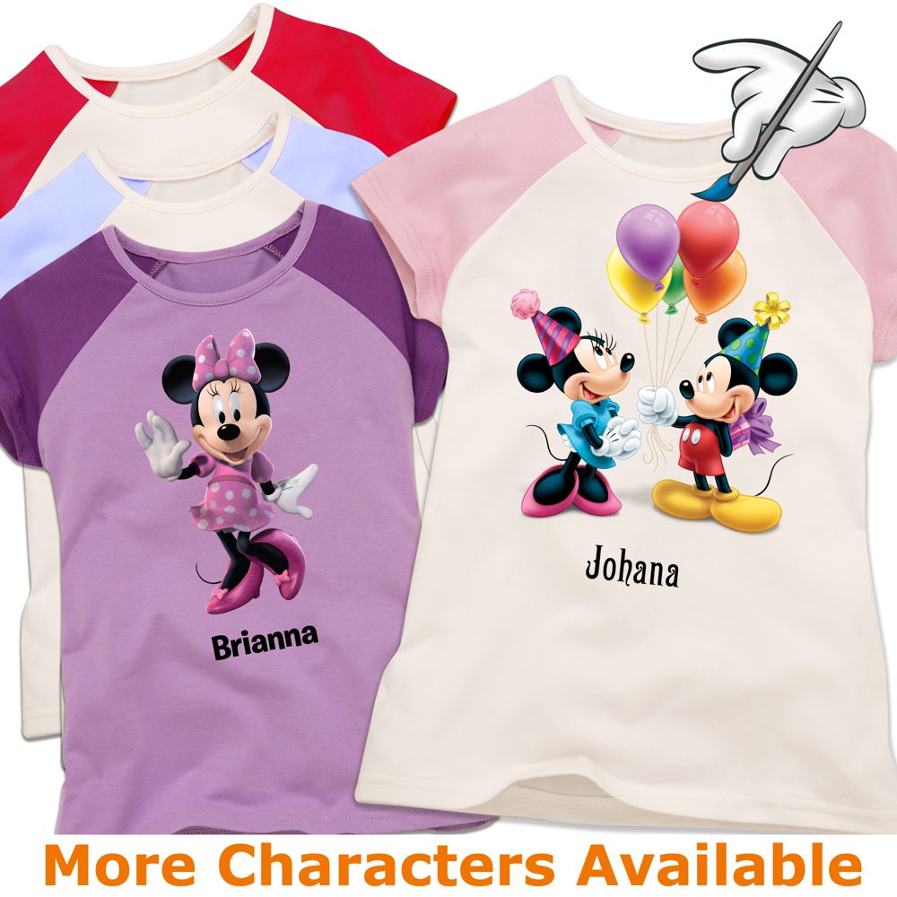 Create-Your-Own Raglan Tee for Girls