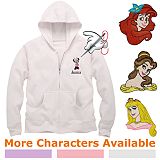 Create-Your-Own Zip-Front Hooded Sweatshirt for Kids