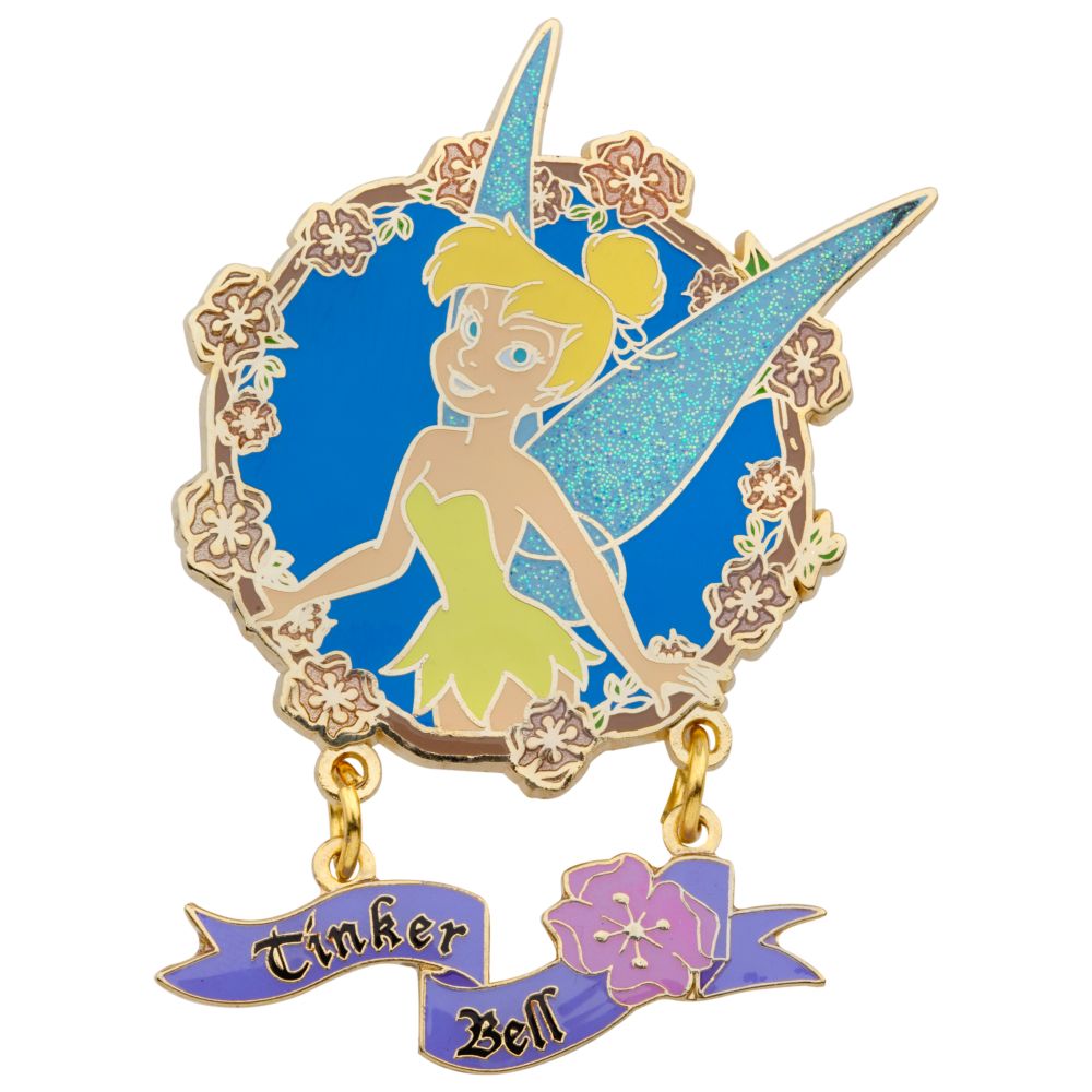 Character Logo Dangler Tinker Bell Pin