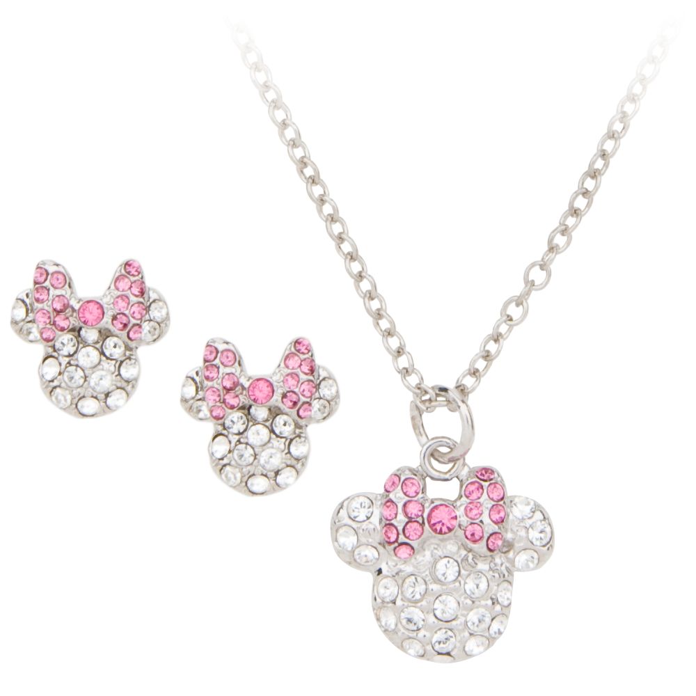 Swarovski Pav&eacute; Crystal Minnie Mouse Jewelry Set for Women