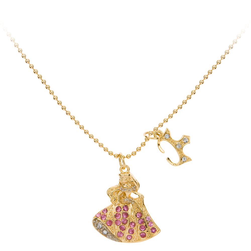 Sleeping Beauty Necklace with Charms