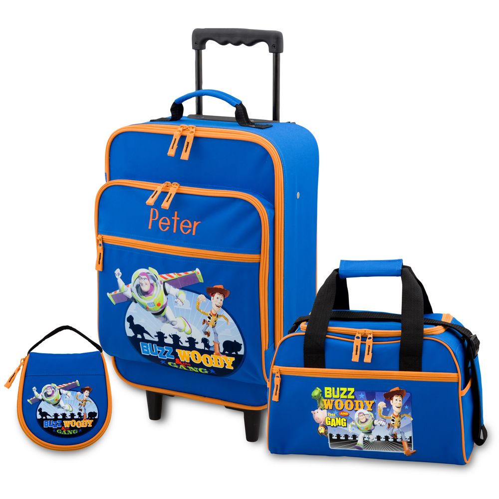 Personalized Toy Story Luggage Set -- 3-Pc.
