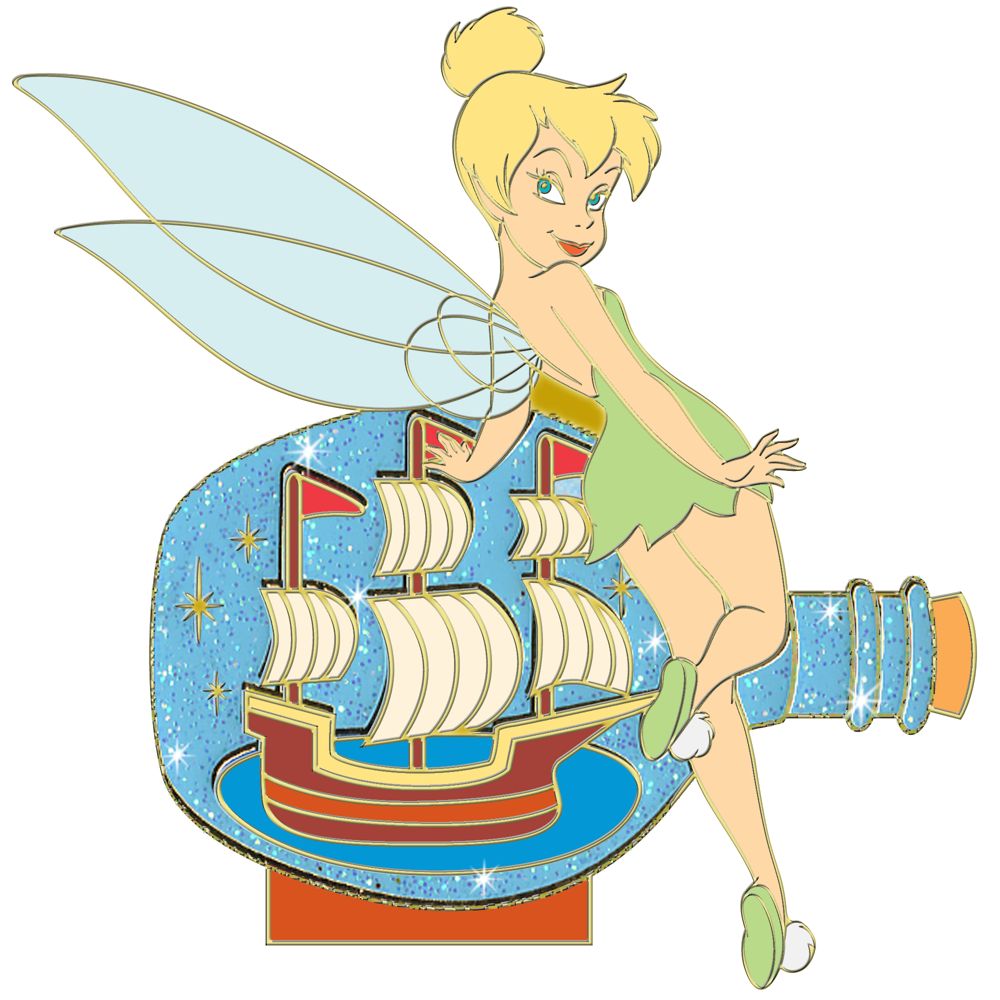 Nautical Tinker Bell Pin