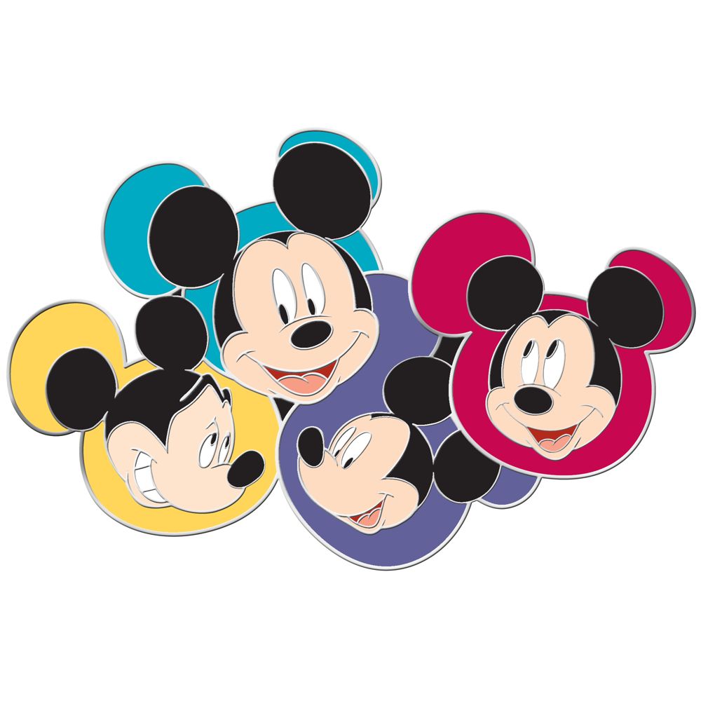 Many Faces of Disney Series Mickey Mouse Pin