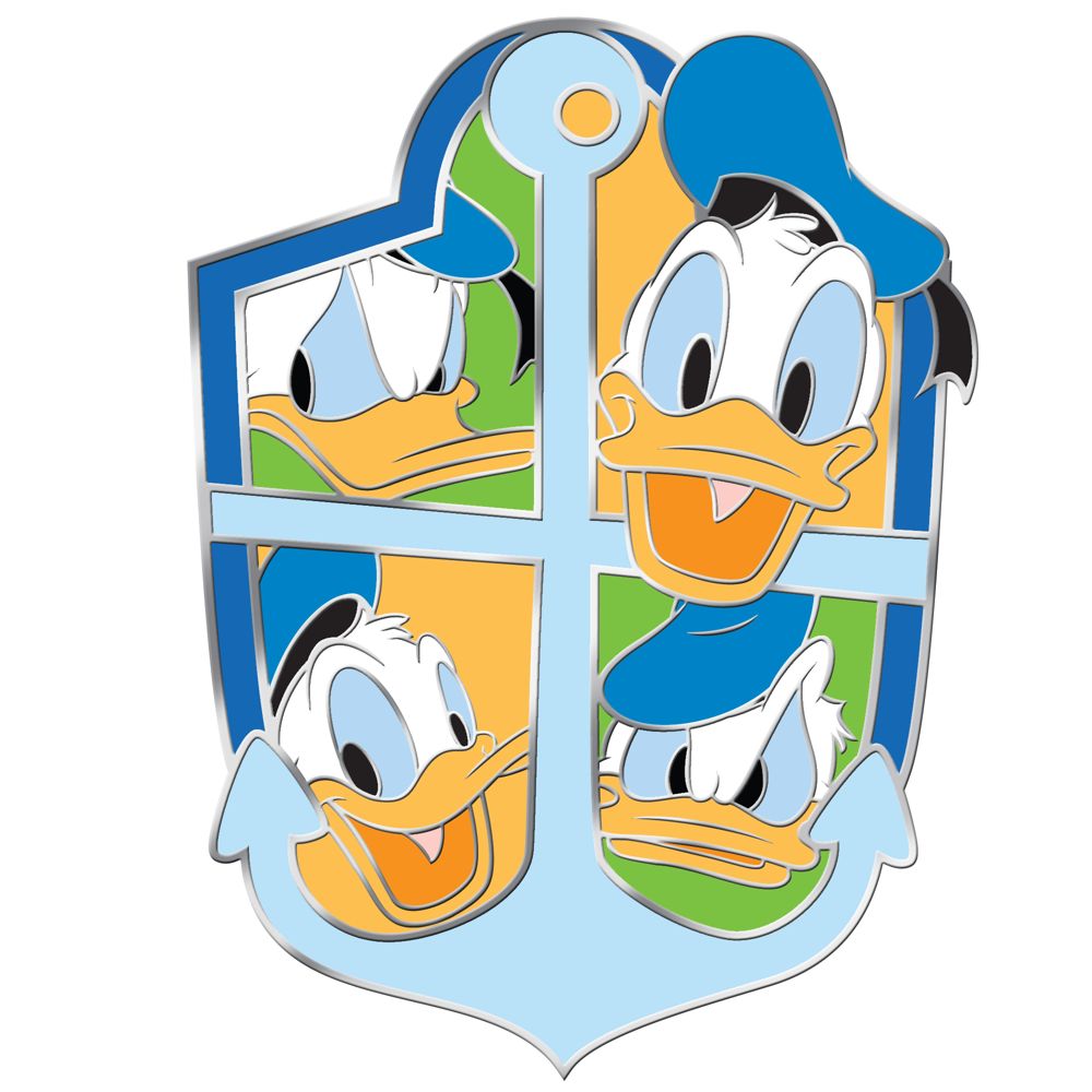 Many Faces of Disney Series Donald Duck Pin
